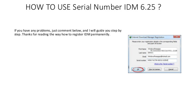 Idm 6.25 Serial Key